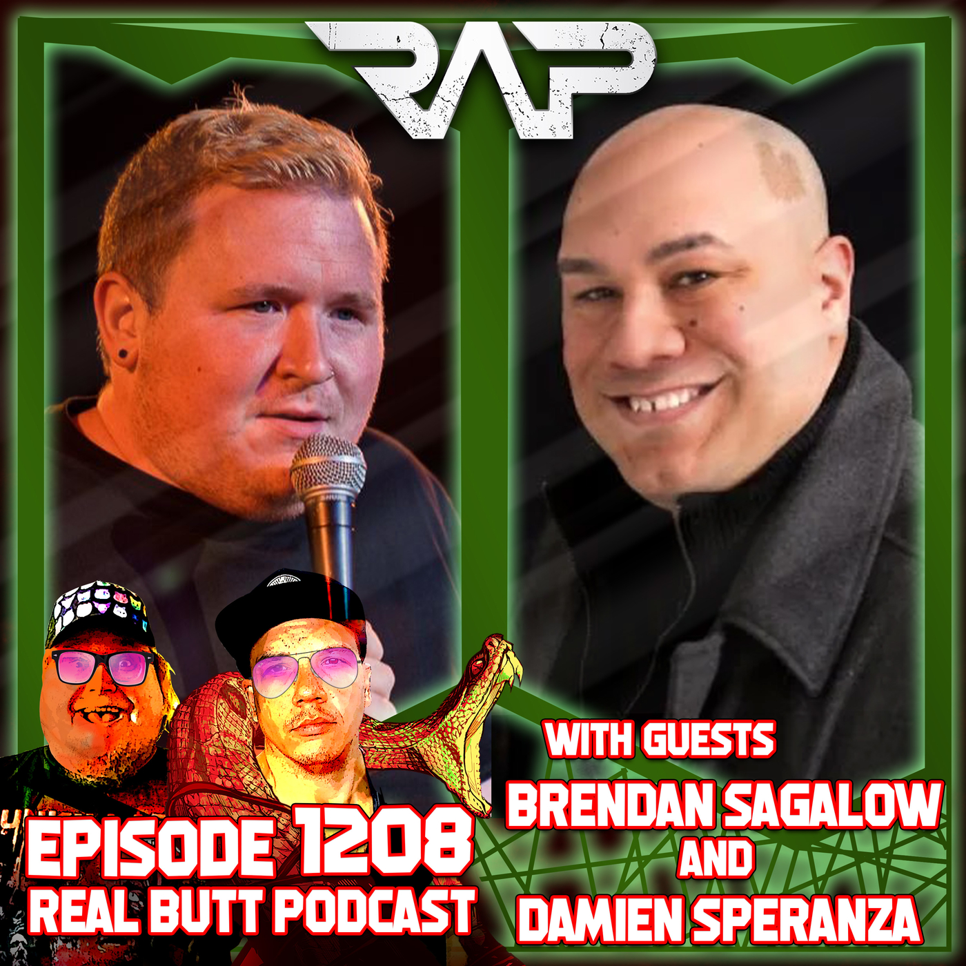 1208. Real Butt Podcast (Brendan Sagalow and Damien Speranza) episode artwork