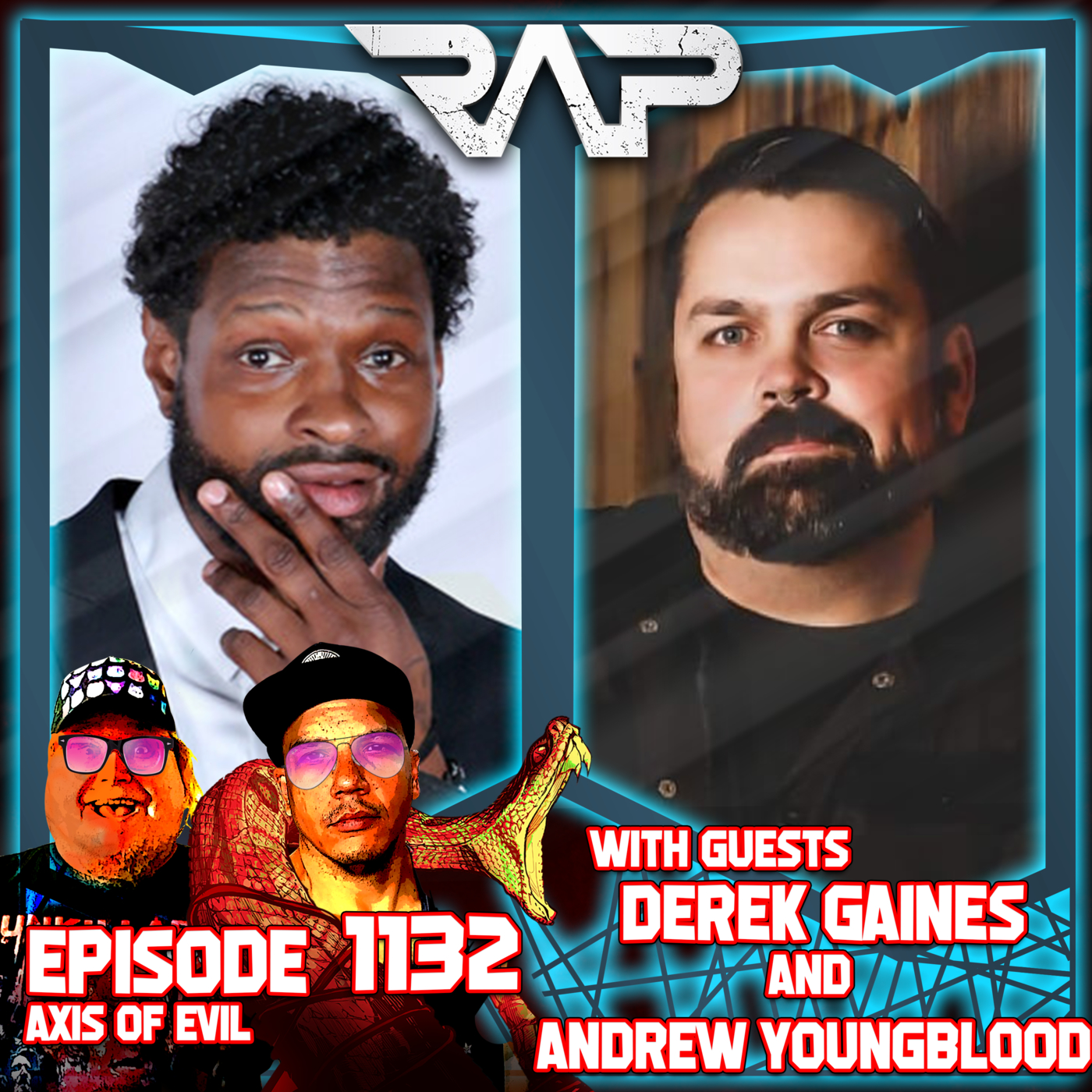 1132. Axis of Evil (Derek Gaines and Andrew Youngblood) episode artwork
