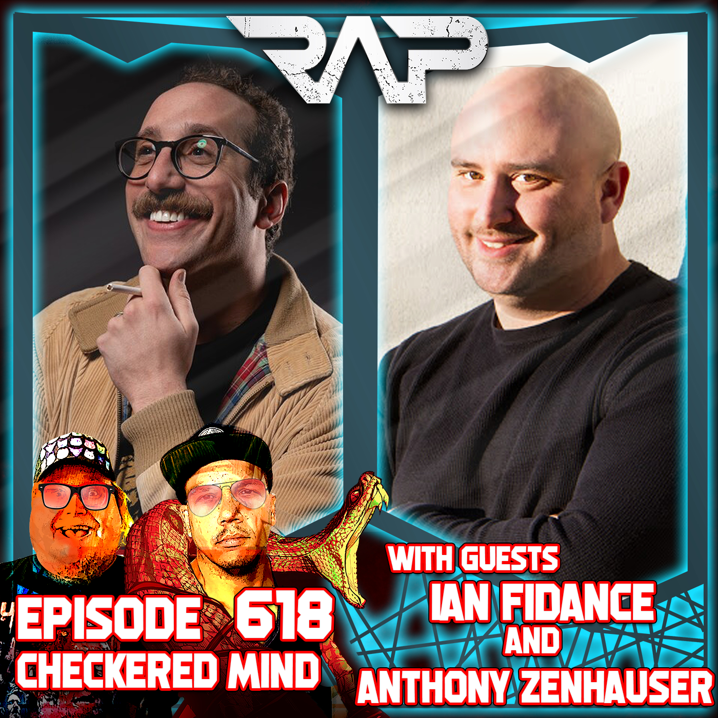 0618. Checkered Mind (Ian Fidance & Anthony Zenhauser) episode artwork