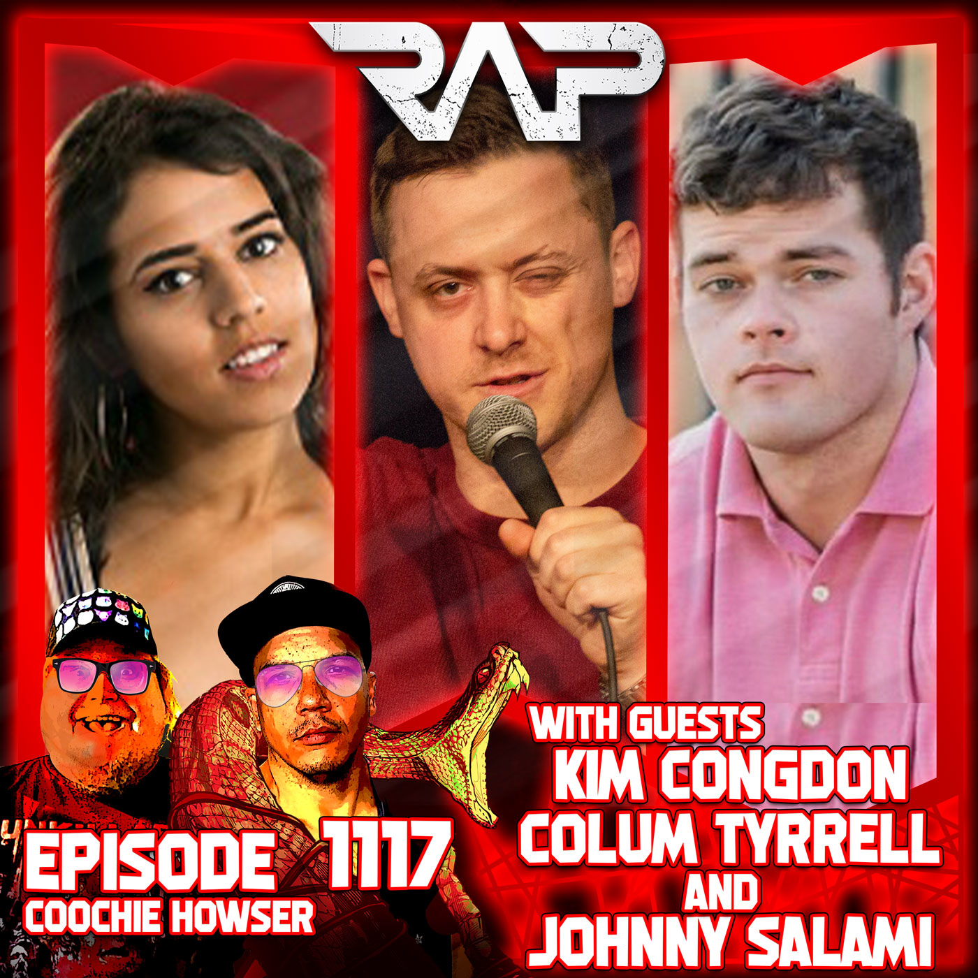 1117. Coochie Howser (Kim Congdon, Colum Tyrrell and Johnny Salami) episode artwork