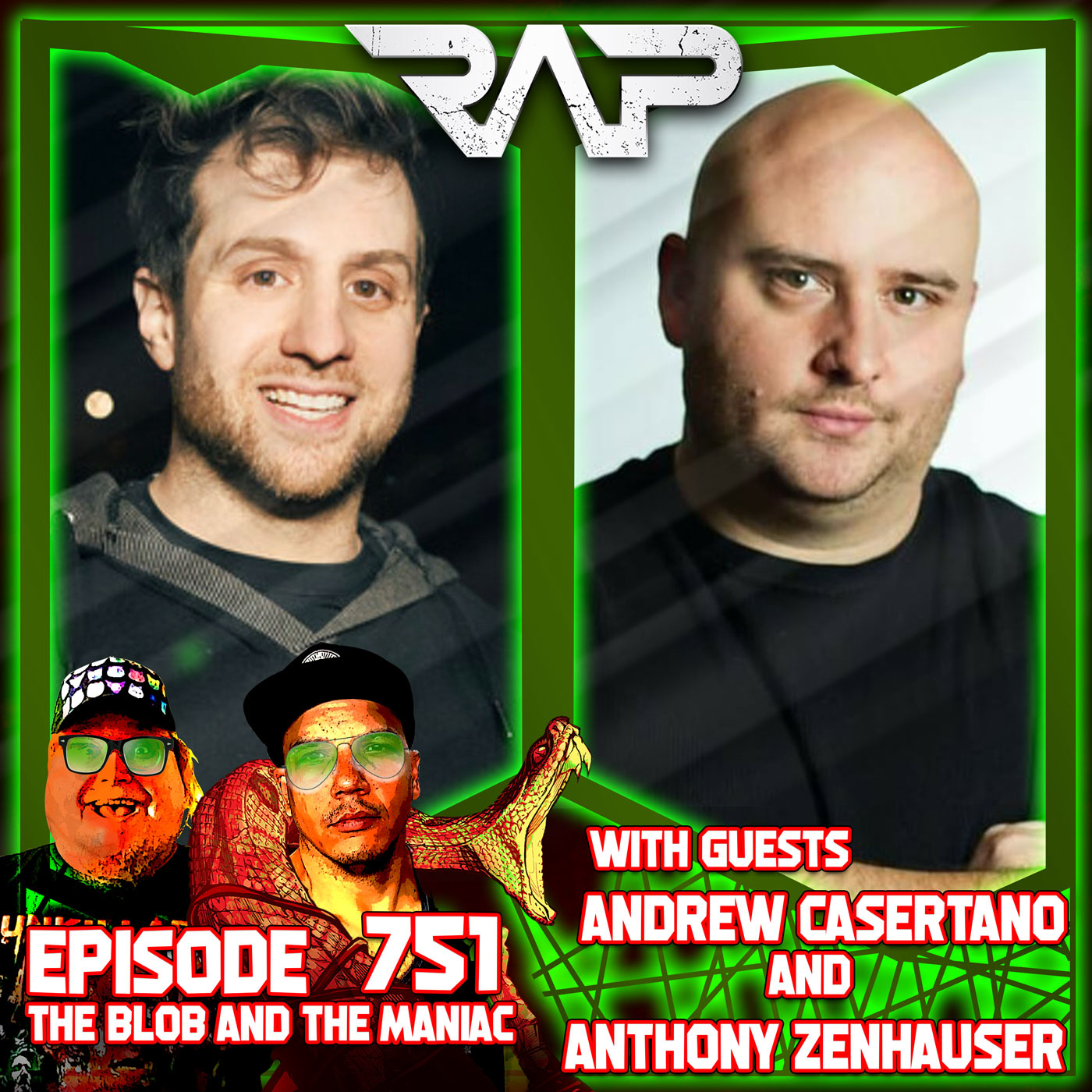 0751. The Maniac And The Blob (Andrew Casertano & Anthony Zenhauser) episode artwork