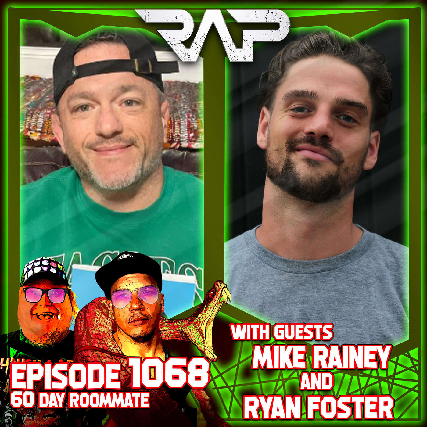 1068. 60 Day Roommate (Mike Rainey And Ryan Foster) episode artwork