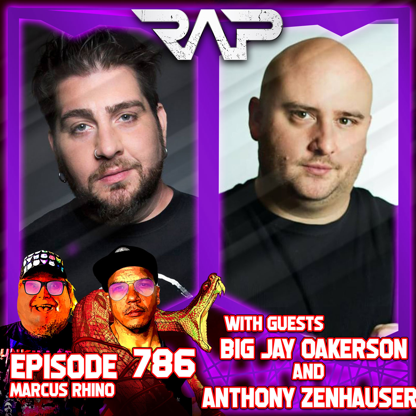 0786. Marcus Rhino (Big Jay Oakerson & Anthony Zenhauser) episode artwork