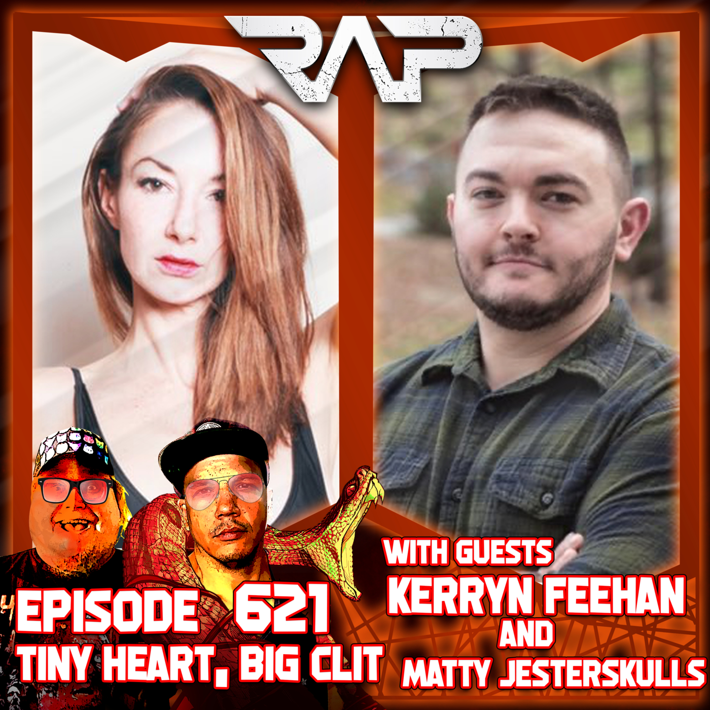 0621. Tiny Heart, Big Clit (Kerryn Feehan & Matty Jesterskulls) episode artwork