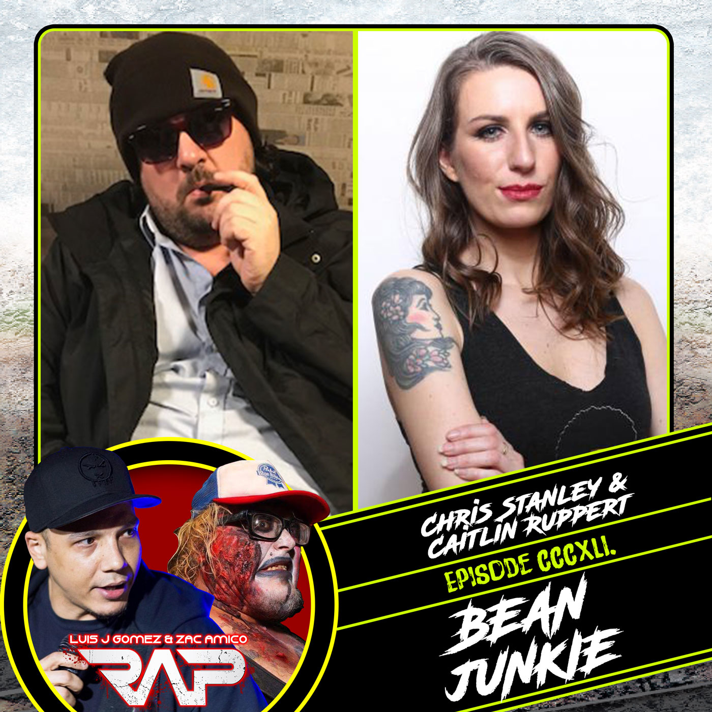 0341. Bean Junkie (Chris Stanley & Caitlin Ruppert) episode artwork