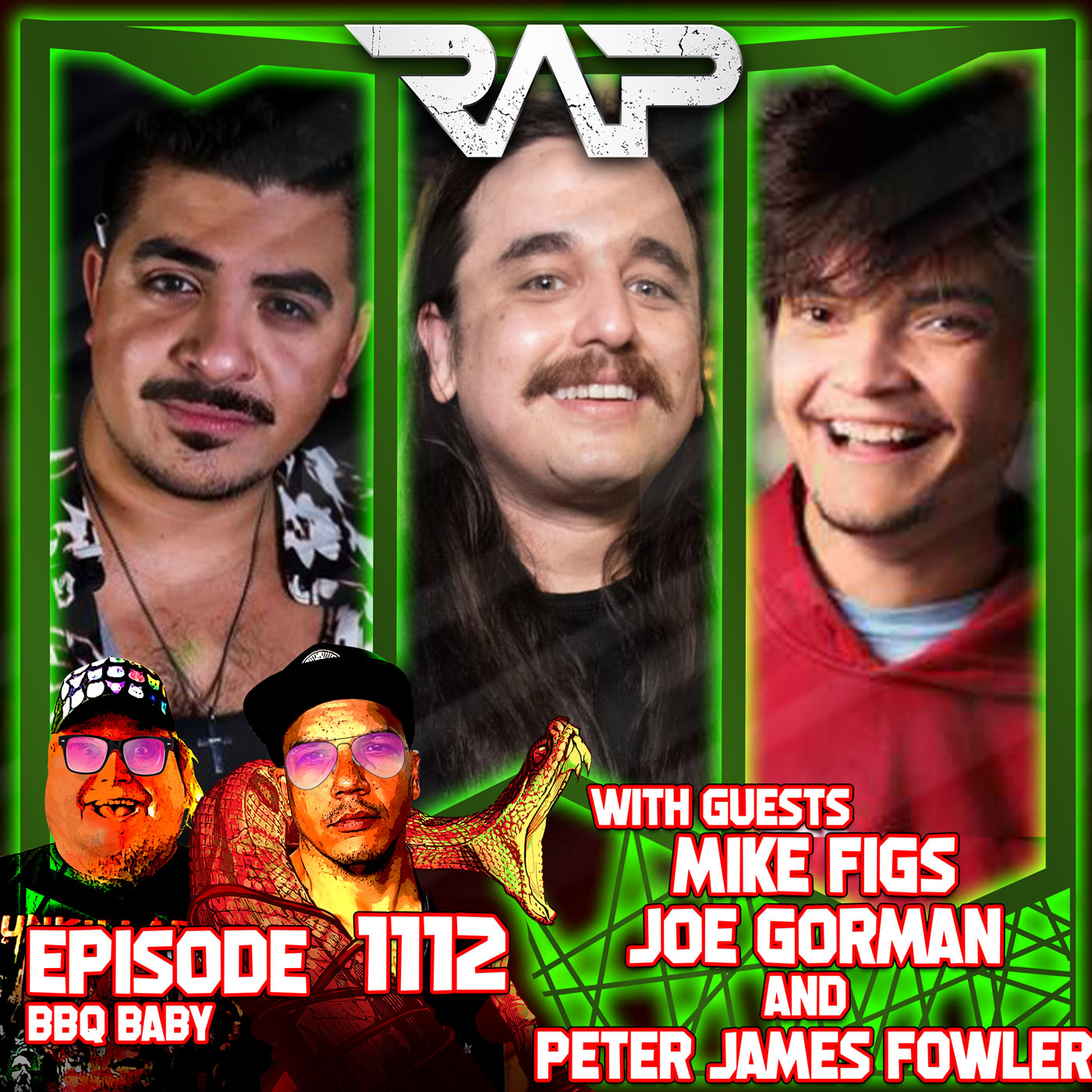 1112. BBQ Baby (Mike Figs, Joe Gorman and Peter James Fowler) episode artwork