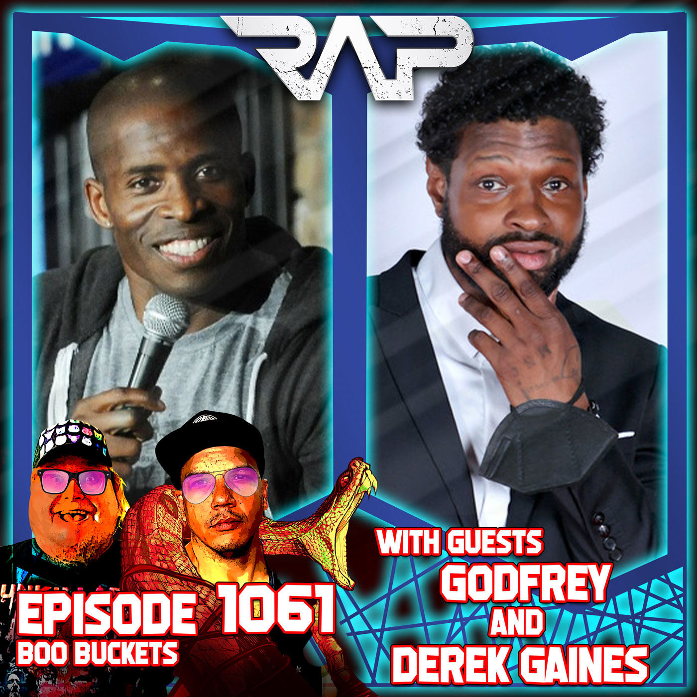 1061. Boo Buckets (Godfrey and Derek Gaines) episode artwork