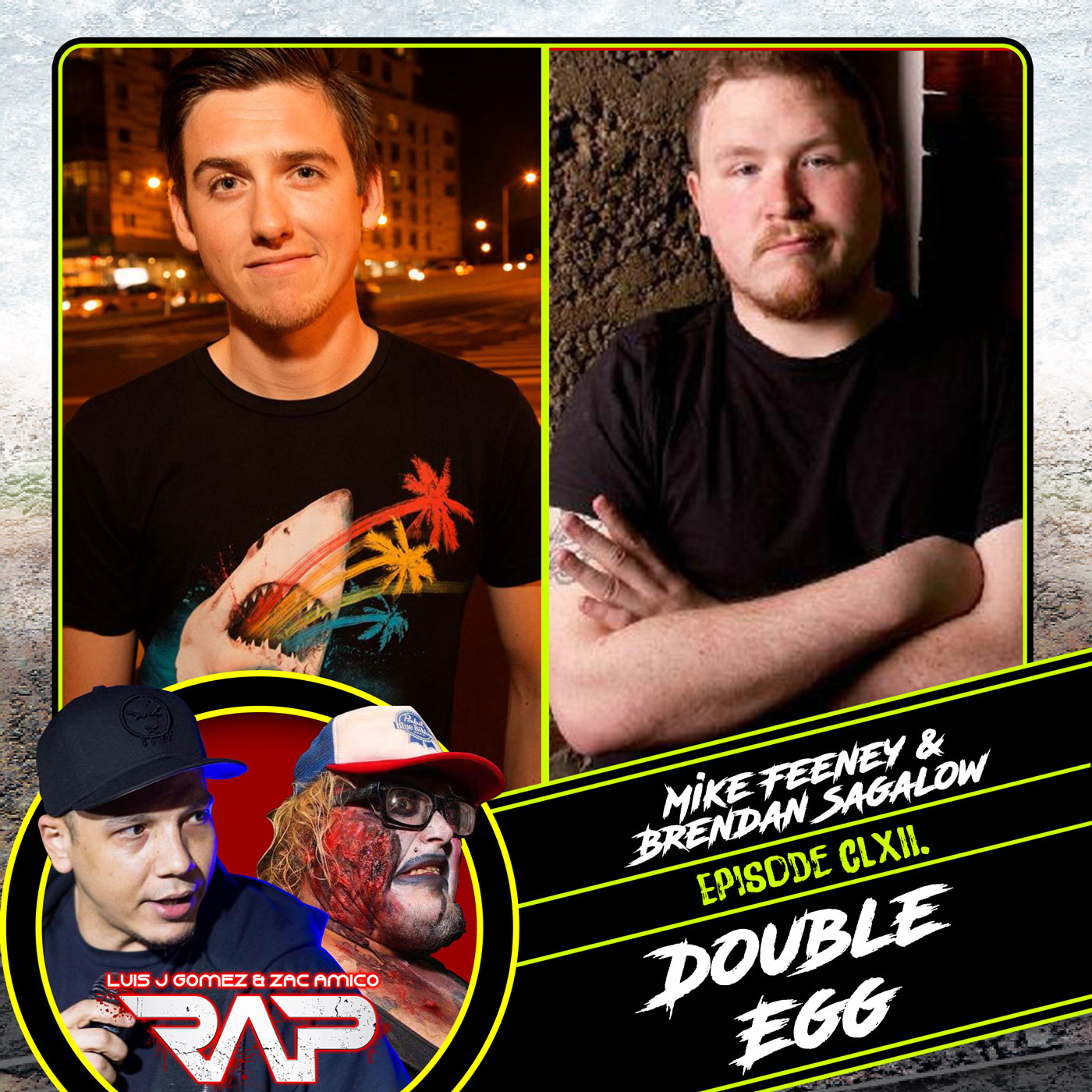 0262. Double Egg (Mike Feeney and Brendan Sagalow) episode artwork