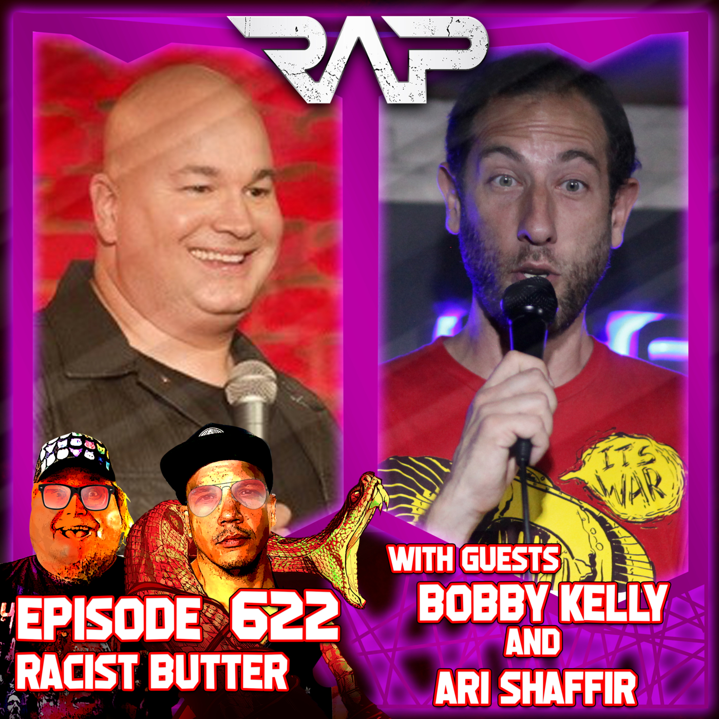 0622. Racist Butter Thanksgiving Special (Ari Shaffir & Robert Kelly) episode artwork