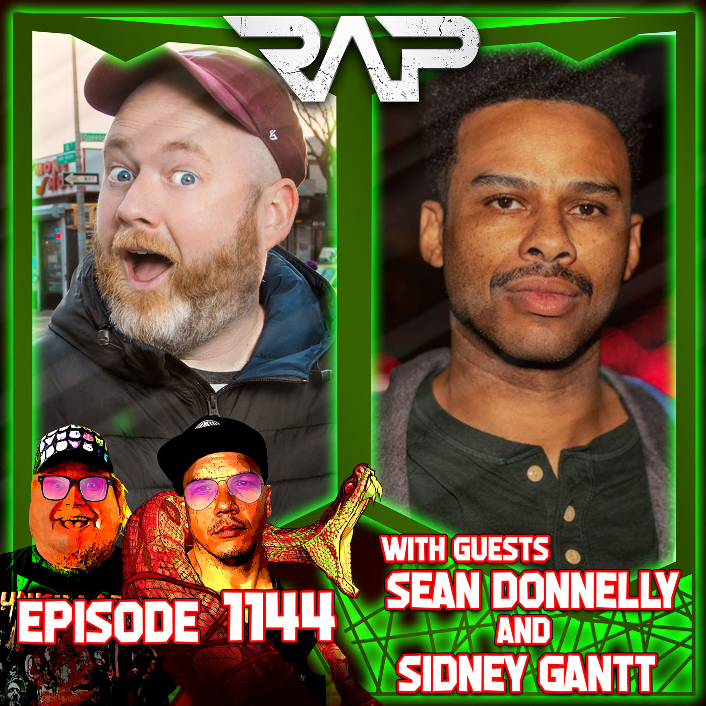 1144. Sean Donnelly and Sidney Gantt episode artwork