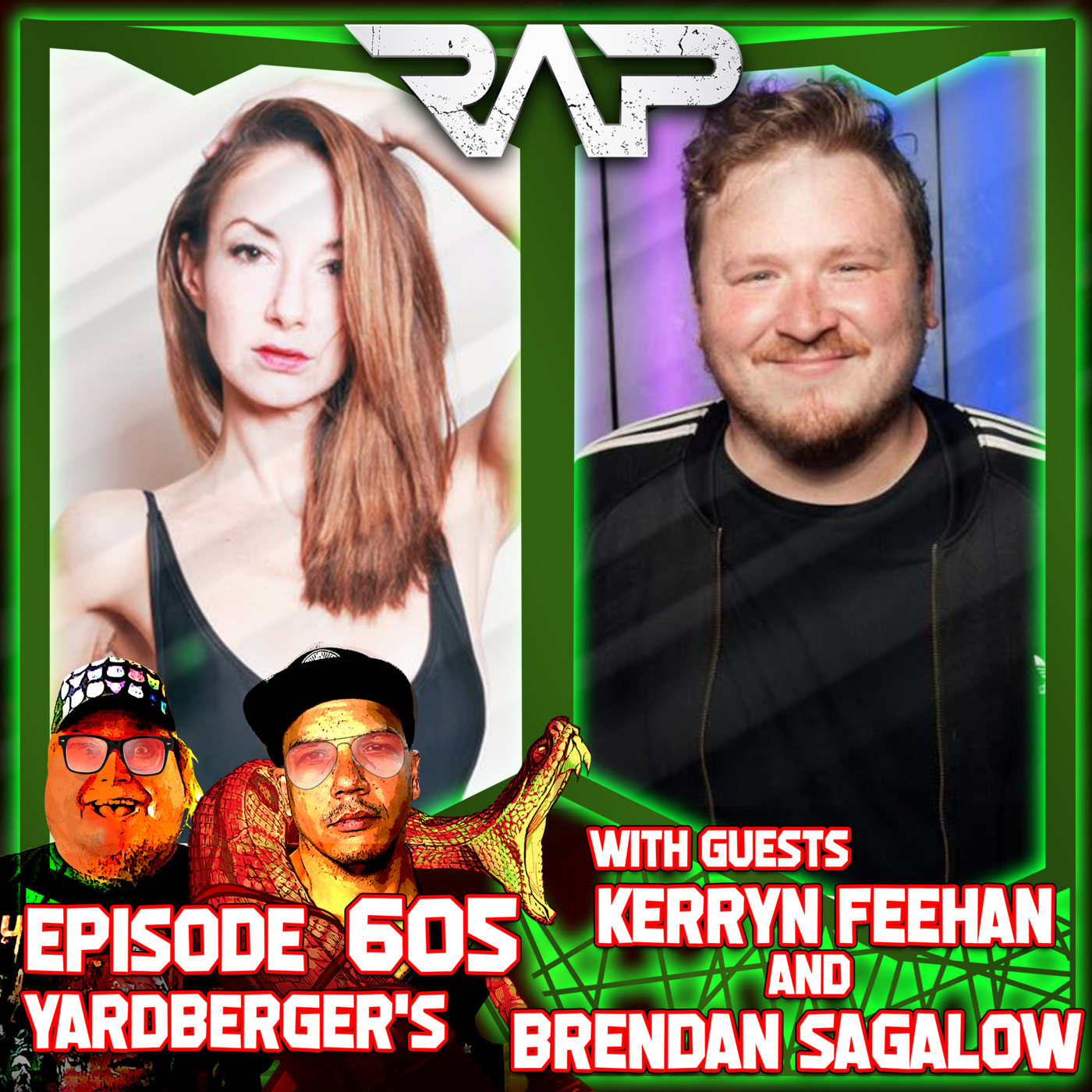 0605. Yardberger's (Brendan Sagalow & Kerryn Feehan) episode artwork