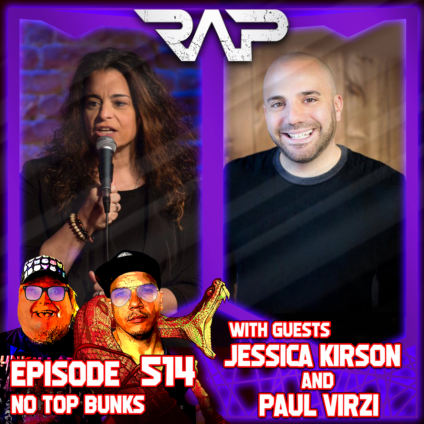 0514. No Top Bunks (Jessica Kirson & Paul Virzi) episode artwork