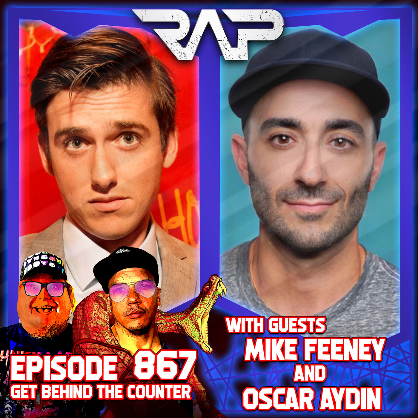 0867. Get Behind The Counter (Mike Feeney & Oscar Aydin) episode artwork